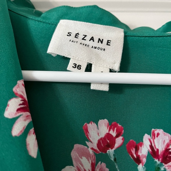 Sézane silk blouse - Picture 2 of 7
